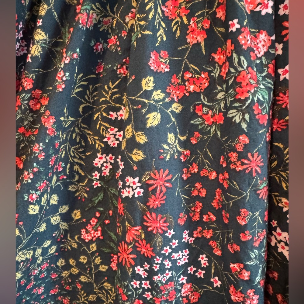 Loft 100% cotton sundress | Size Large - Picture 4 of 8